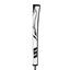 SuperStroke Zenergy Pistol Tour Putter Grip - Black/White - thumbnail image 3