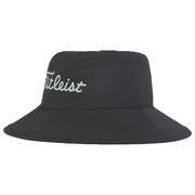 Titleist StaDry Waterproof Golf Bucket Hat - Black/Grey 