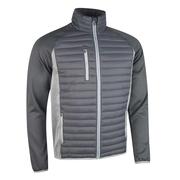Sunderland Ontario Men's Padded Jacket - Gun Metal/Silver 