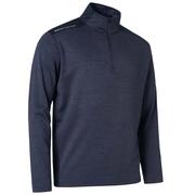 Abacus Sunningdale Half Zip Sweater - Navy