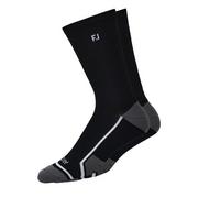FootJoy Tech DRY Crew Golf Socks - Black
