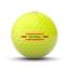 Titleist TruFeel Golf Balls 2024 - Yellow - thumbnail image 7