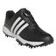 adidas Tour360 24 BOA Junior Golf Shoes - Black/White/Iron - thumbnail image 3