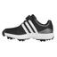 adidas Tour360 24 BOA Junior Golf Shoes - Black/White/Iron - thumbnail image 2