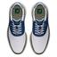 FootJoy Traditions Golf Shoes 2021 - White/Navy  - thumbnail image 3