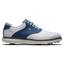 FootJoy Traditions Golf Shoes 2021 - White/Navy  - thumbnail image 1
