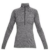 Under Armour Womens UA Tech Twist 1/2 Zip Golf Top - Black