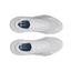 Under Armour UA Halo Hybrid Spikeless Golf Shoes - White/White/Metallic Silver - thumbnail image 5