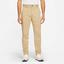 Nike Dri-Fit UV Chino Slim Golf Trousers - Khaki - thumbnail image 1