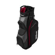 Wilson Feather Golf Cart Bag - Black/Grey/Red