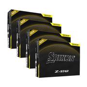 Srixon Z-Star Balls 4 For 3 Personalised - Yellow