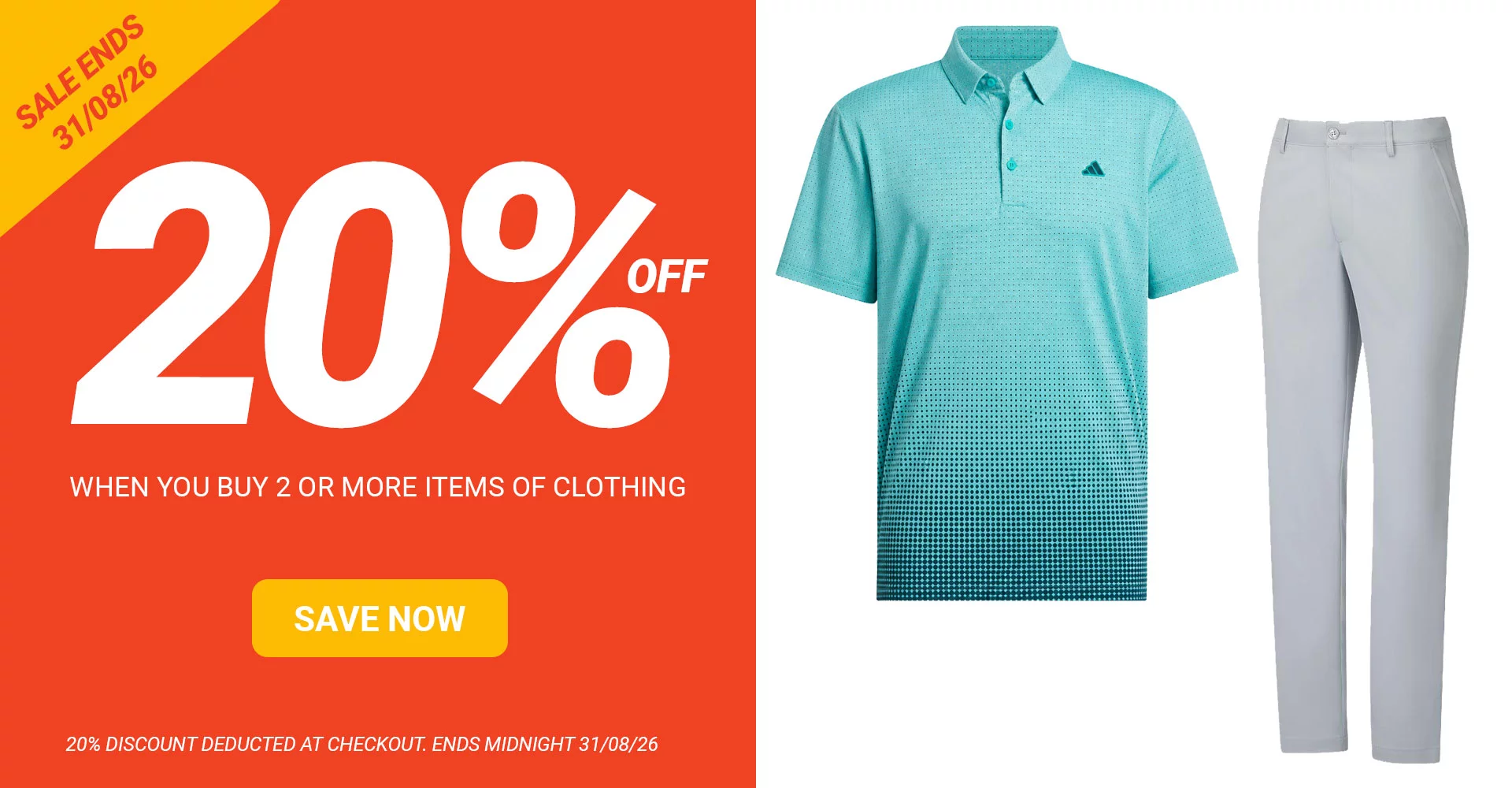 20% Off Clothing - Mix & Match