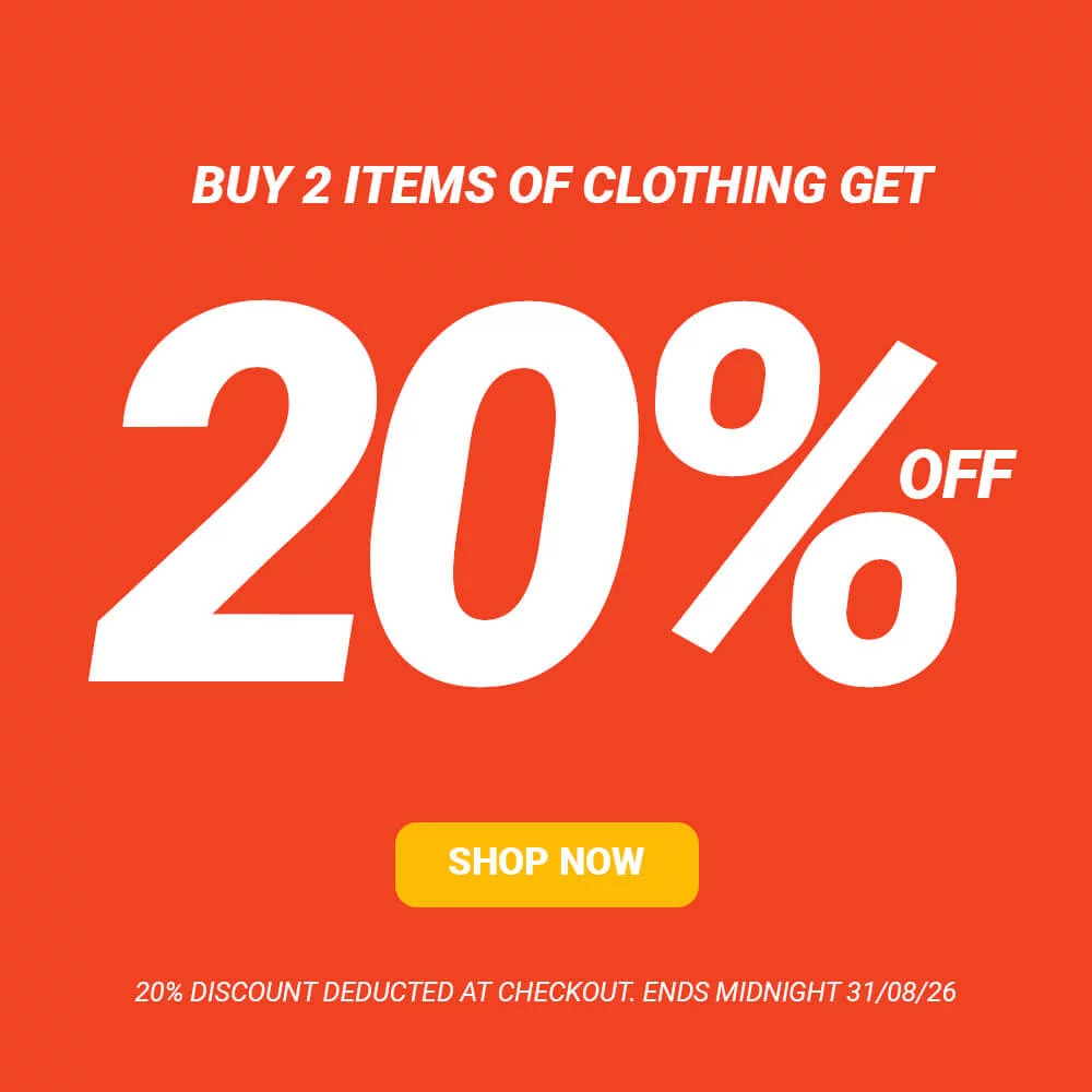 20% Off Clothing