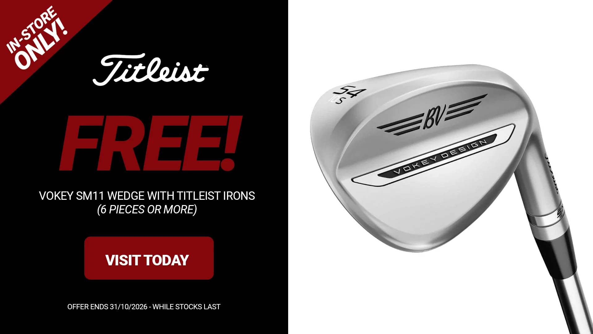 Titliest Month - Free SM11 Wedge