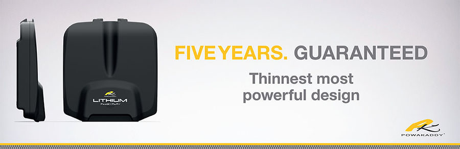 PowaKaddy Lithium Battery 5 Year Guarantee