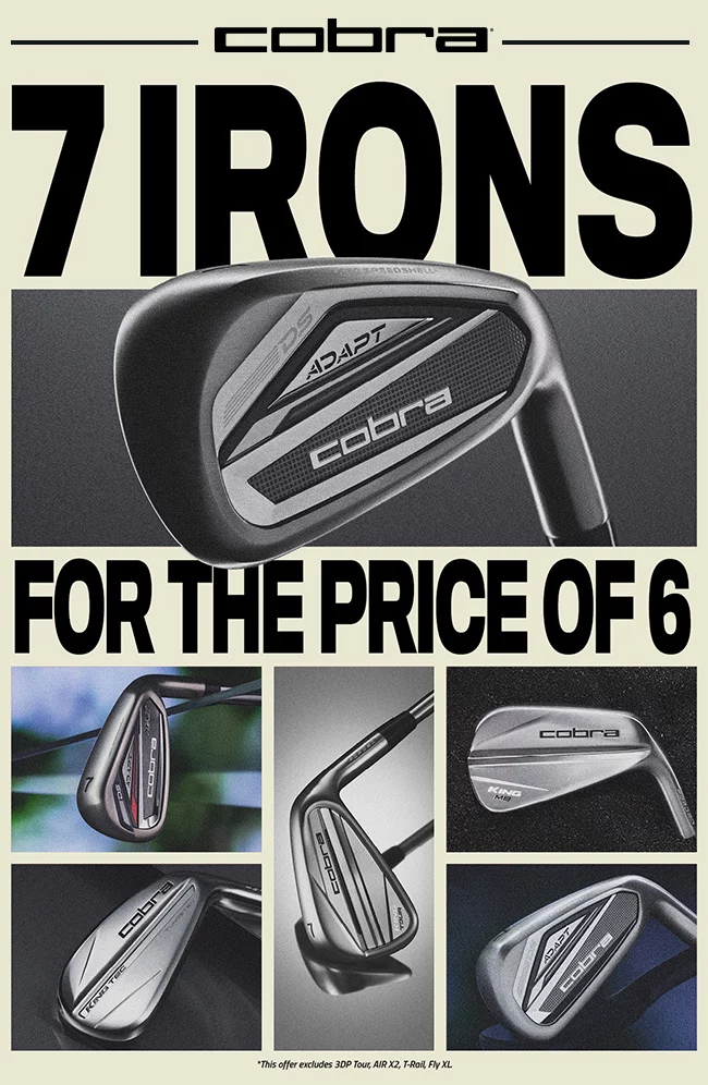 Cobra 7 For 6 Iron Offer